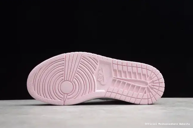 Official Maikesneakers Mid CW5379-600 Jordan Air 1 Pink Digital 0430